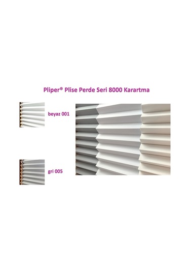 Pliper Yapışkanlı - Plise Perde Karartma