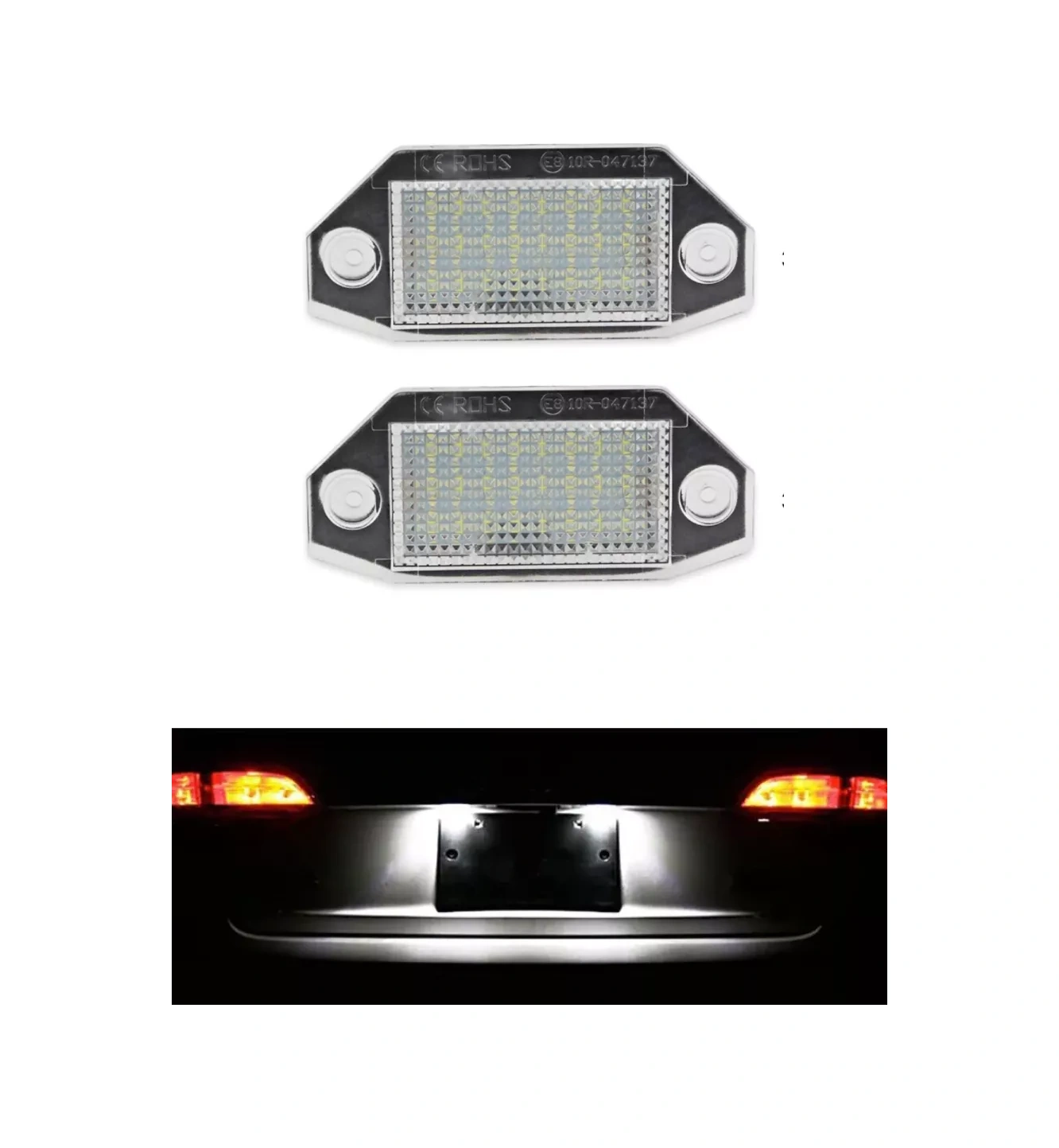 U Mastera Plaka Aydınlatma. Ford Mondeo Mk3 2000-2007 4d/5d - 2 Adet. 242866512