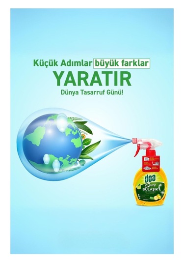 Doa Sprey Bulaşık Deterjanı 500 Ml X 3 Adet