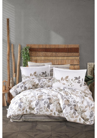 Clasy Ranforce Uyku Seti Çift Kişilik Azura V1 Bej