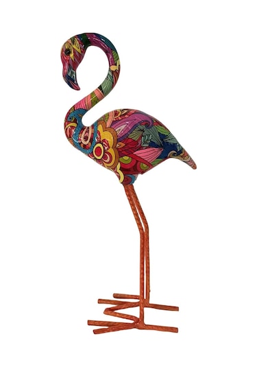 Suntek Magideal Flamingo Bahçe Heykeli Kuşlar Heykeller Ev Yard Stil-b