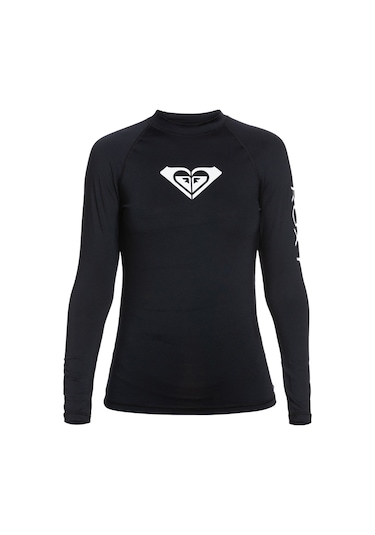 Roxy Whole Hearted Ls Yüzücü Mayosu - Siyah