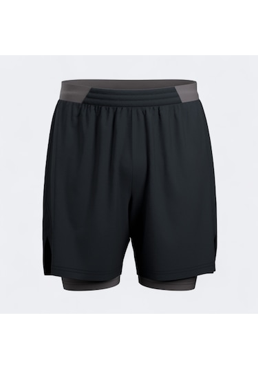 Joma Core Bermuda Siyah Erkek Spor Taytlı Şort 104194 Siyah