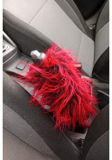 El Freni Süsü,el Freni Peluşu Kırmızı Siyah