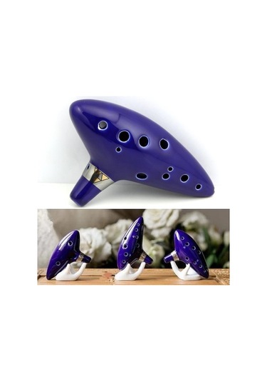 Hermann Mayer Hmo12Pr Pro Seramik Alto Ocarina - Mor Mor