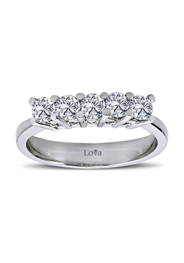 Lova G Renk 0,60 Karat Pırlanta Beştaş Yüzük - 1030129