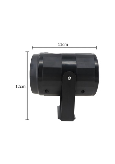 Maiyame Led Noel Projeksiyon Lambası 16 Desenli 360 Döner Ev Bahçe Dekorasyon Işığı Avrupa Şarjı