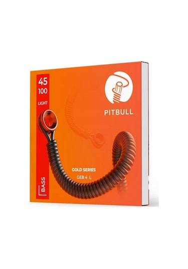Pitbull Strings Gold Series Geb-4 L Light Takım Tel Bas Gitar Te