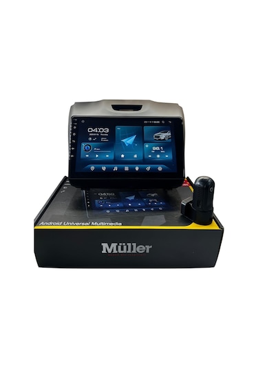 İsuzu D Max 2012-2019 Müller 4-64 Profesyonel Oem Multimedya 9"
