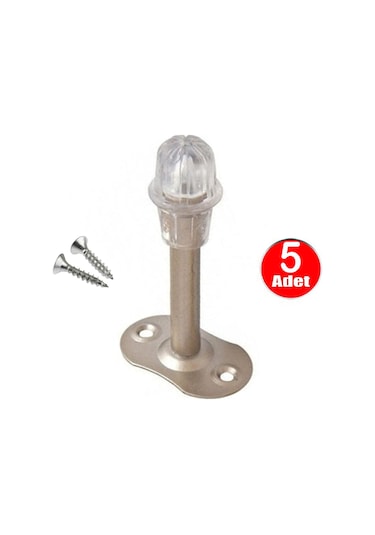Aletçantam Kapı Stoperi Duvar Koruyucu Tampon Durdurucu Standart Boy 8 Cm - 5 Adet