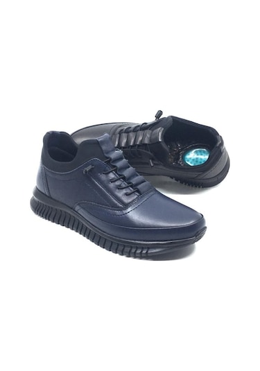 Lisans %100 Deri Erkek Günlük Ortopedik Rahat Kışlık Kısa Bot (507234382)