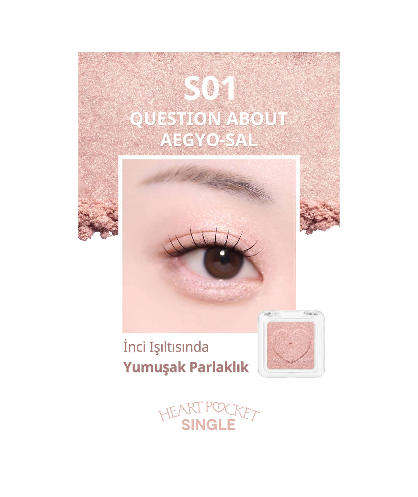 Peripera Heart Pocket Single S01 Question About Aegyo-sal