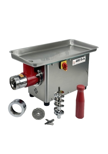 Besa 12 Numara Redüktörlü Kıyma Makinesi Çelik