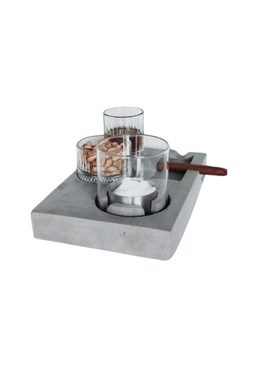 Elza Biyoetanol Masaüstü Şömine - 1 Lt Copart Yakıt Hediye