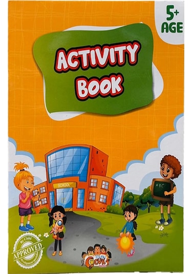 Activity Book 5 Yaş Eğitici Çocuk Kitabı