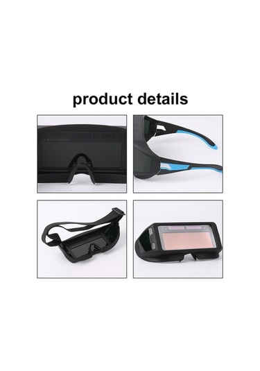 Trendooze Otomatik Kararan Güneş Enerjili Kaynak Gözlüğü: Geniş Görüş, Ayarlanabilir Band