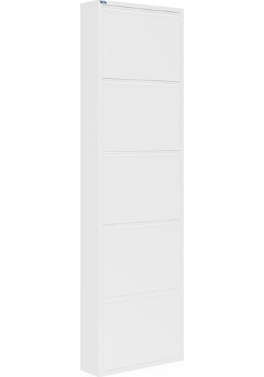Ceha 5'li Metal Ayakkabılık - Kar Beyaz K.AYK-5 /AB9003