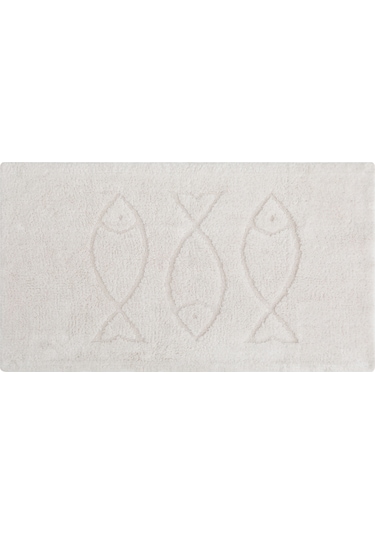 Mudo Home Marın Aqua Banyo Paspası Ekru 60x100