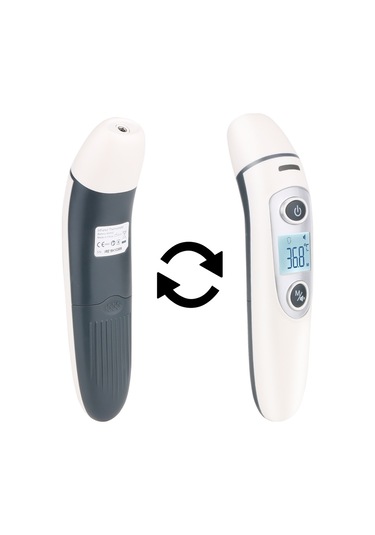 Sones Rz8810 Termometreler Vücut Termometresi Kulak Led Ekranlı Dijital Elektronik Ir Termometre Bebek Ateşi Kızılötesi Bebek Termometresi