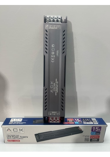 Ack 24v 15 Amper 360 W Slim Led Trafosu Ay02-13600 Seçenekler