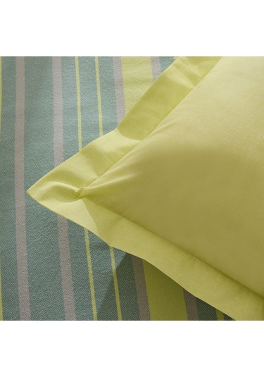 Karaca Home Lynora Çift Kişilik Peştamal Pike Takımı Haki Haki