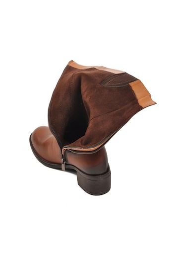 Taba Kadın Çizme 9289 Z Taba