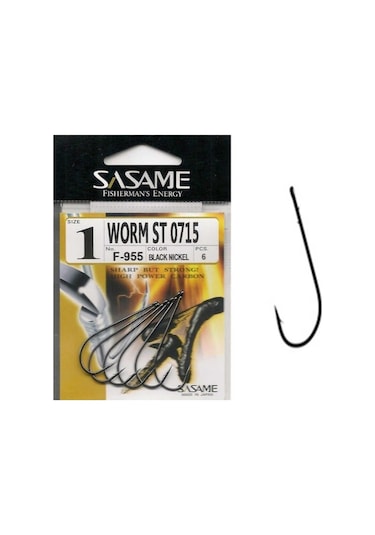 Sasame Worm F955 Serisi Olta İğnesi