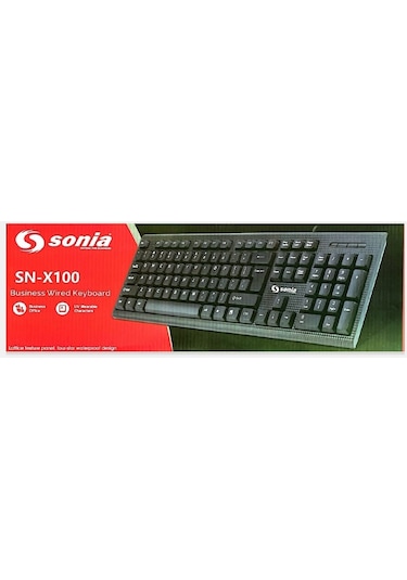 Sonia SN-X100 USB Q Standart Klavye