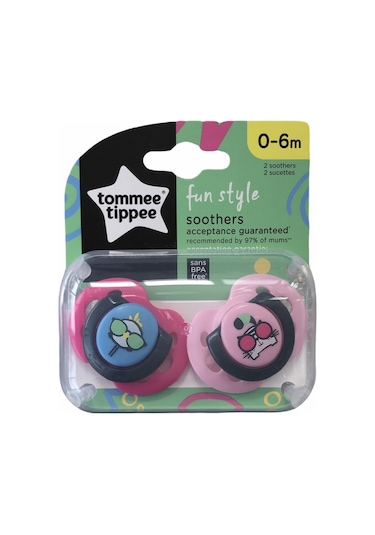 Tommee Tippee Fun Emzik 2li 0-6 Ay Pembe-5504 Pembe