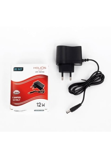 Helios 1 Amper Plastik Adaptör 1a-12w Hs 3437 1