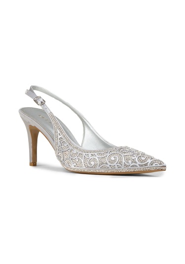 Deery Kadın Gümüş Renk Slingback Stiletto - Rd035zgmsm01 Gümüş