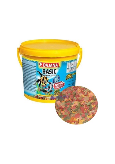 Dajana Basic Flakes Pul Balık Yemi 100 Gr (Açık)