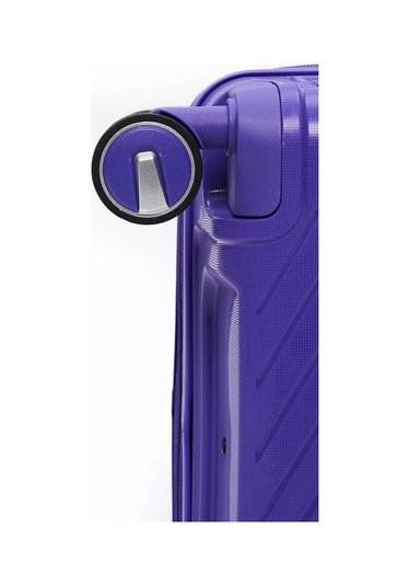 Elatae Exclusive Pro Polipropilen Kabin Boy Kırılmaz Valiz Mor 5239