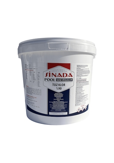 Sinada %90 Granül Toz Klor 10 Kg