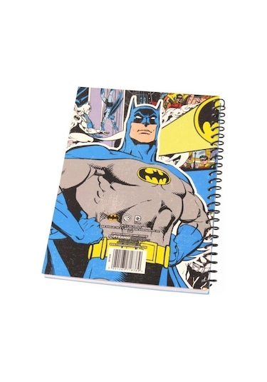 A5 Defter Dc Comics Batman Retro İnce Kapaklı Çok Renkli