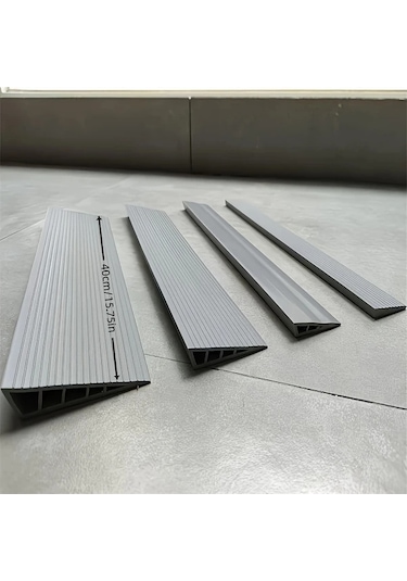 Fochsia 2 Cm Yüksekliğinde 40 Cm Uzun Pvc Eşik Rampası Robot Süpürge Ve Engelli Evi Geçişi