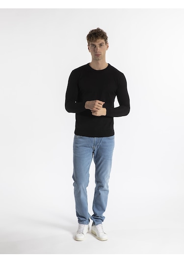 Trussardi Trussardı Erkek Kazak  TRRD003640 Siyah