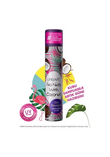 Urban Care Hindistan Cevizi Kokulu Hacimlendirici Kuru Şampuan 200 ML