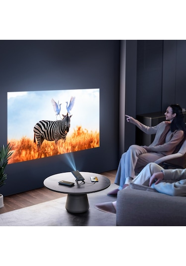Yaber T1 Akıllı TV Box 110 Ansı Lumen 5 Mini Portatif Projeksiyon
