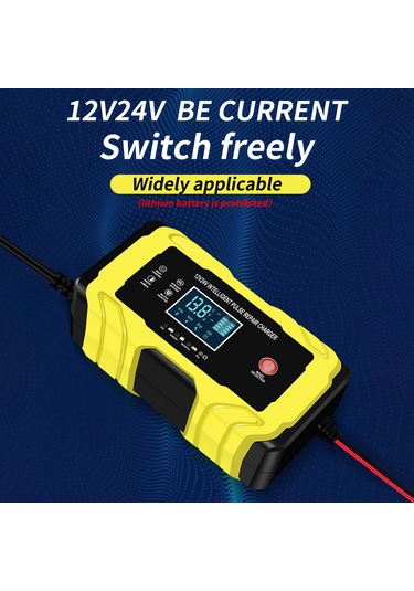Tenfowee 180w Akıllı Tamir Şarj Cihazı - 12v/24v Otomatik, Kurşun Asit Piller İçin, Fan Soğutmalı, Çoklu Koruma