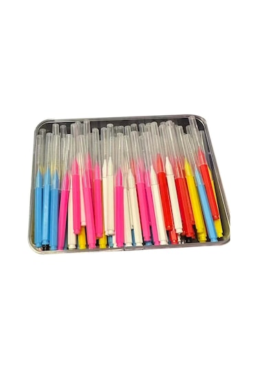 100/200pcsbox Interdental Fırçalar Sağlık Diş Escova Interdental Temizleyiciler Ortodontik Diş Diş Fırçası Ağız Hijyeni Aracı Transparent