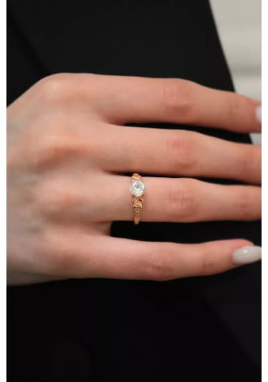 Serebranyj Dom Gümüş 925 Yüzük "koru Ve Koruma" 13525063 Altın