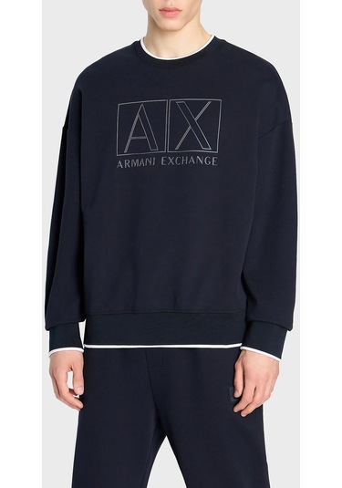 Armani Exchange Erkek Sweat 6rzmhj Zjdjz 1510 Lacivert