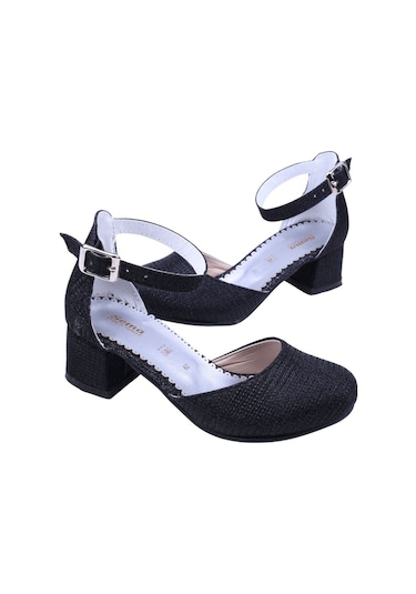 Sema Kids 2823 Kız Çocuk Topuklu Abiye Ayakkabı 001