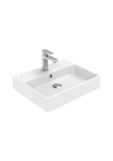 Creavit Next Setüstü Düz Kare Lavabo 40 x 50 CM N x 242