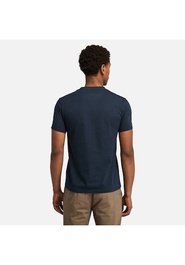 Timberland Dunstan River Short Sleeve Tee Erkek T-shirt-32279 Koyu Mavi