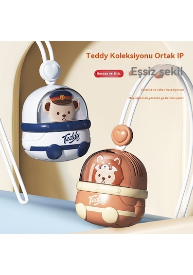 Aurora Açıkton Usb Şarj Karikatür Asılıboyun El Yapraksız Fan Küçük 3