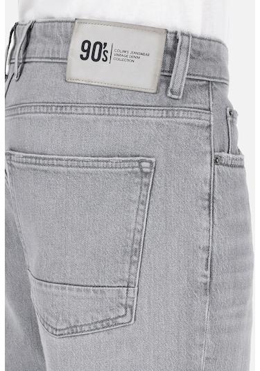 Colins Rahat Normal Kesim Orta Bel Düz Paça Gri Erkek Jean Pantolon Cl1069477 Denim Colins Rahat Normal Kesim Orta Bel Düz Paça Gri Erkek Jean Pantolon Cl1069477 Denim