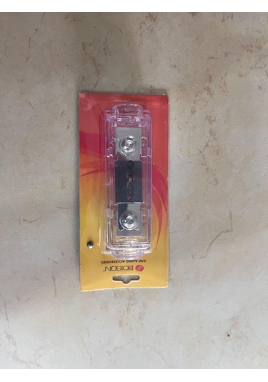 Edison 100 Amper Oto Amfi Sigortası 1 Giriş 1 Çıkış Sigorta Anfi New