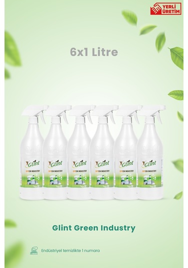 Glint Green Industry 6x1 Litre 6'lı Set